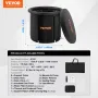 VEVOR Ice Bath Tub, 90 cm Long Cold Water Therapy Plunge Tub for Athletes, Portable Outdoor Ice Barrel Plunge Pool for Recovery,