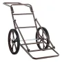 Deer Cart, 500 LBS Capacity Folding Game Cart, Deer Cart Game Hauler with 17" Big Rubber Wheel & Ergonomic Handle, Heavy-Duty Ga