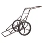 Deer Cart, 500 LBS Capacity Folding Game Cart, Deer Cart Game Hauler with 17" Big Rubber Wheel & Ergonomic Handle, Heavy-Duty Ga