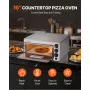 Commercial Countertop Pizza Oven Electric Pizza Oven for 40.6 cm Pizza Indoor