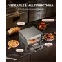 VEVOR Commercial Countertop Pizza Oven Electric Pizza Oven for 40.6 cm Pizza Indoor