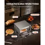 Commercial Countertop Pizza Oven Electric Pizza Oven for 35.56 cm Pizza Indoor