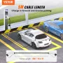 Type 2 to Type 2 EV Charging Cable, 16Amp, 3.6kW 5 Meters Single Phase Electric Vehicle Car Charging Cable, IP66 Waterproof w Ca