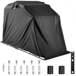 Motorcykel Shelter Mobility Scooter Cover, Rain Protect 600D Fabric Ventilation Motorcykel Shelter Cover Anti-UV med slukket
