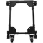 VEVOR Mobile Base, 1500 lbs Capacity, Adjustable from 18" x 24" to 26.5" x 31.5", Heavy Duty Universal Mobile Base Stand with Sw