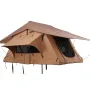 Rooftop Tent Hard Shell, Naturnest Rooftop Tent Hardshell for 2-3 Person, Folding Hard Shell Roof Top Tent with Telescopic Ladde