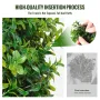 Artificial Boxwood Topiary Tree, 36 inch Tall (2 Pieces), Faux Topiary Trees, Green Faux Plant w/ Extra Leaves & Pot & Small Dec