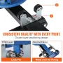 Screen Printing Machine, 4 Color 2 Station 360° Rotable Silk Screen Printing Press, 21.2x17.7in / 54x45cm Screen Printing Press,