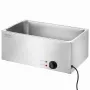 Commercial Food Warmer 18L Bain Marie 1200W Electric Buffet Warmer Steam Table Food Warmer Countertop Stainless Steel Food Warme