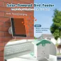 Smart Bird Feeder with Camera, 2K HD AI Identify 10,000+ Bird Species, Solar-Powered Bird Watching Camera with Auto Capture & In