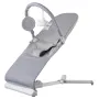 Baby Bouncer, Folding Bouncer Seat for Babies 0-9 Months, Newborn Bouncer Chair with 2 Reclining Angles & Rotatable Toy Bar, Por