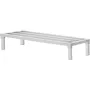Aluminum Dunnage Rack, 48” x 20” Commercial Food Floor Rack, 8” Off the Floor, 1800 lbs Capacity All-Welded Aluminum Storage Rac
