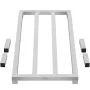 Aluminum Dunnage Rack, 48” x 20” Commercial Food Floor Rack, 8” Off the Floor, 1800 lbs Capacity All-Welded Aluminum Storage Rac