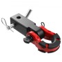 2" Trailer Shackle Hitch Receiver D-Ring Recovery for Truck Jeep 65900 lbs