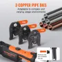 Press Tool and Battery Kit, Pro Press Tool, Electric Pipe