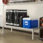 aluminiumsstativ, 48" x 20" kommercielt madgulvsstativ, 12" fra