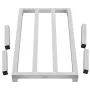 Aluminum Dunnage Rack, 48” x 20” Commercial Food Floor Rack, 12” Off the Floor, 1800 lbs Capacity All-Welded Aluminum Storage Ra