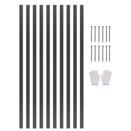 Metal Landscape Edging 10Packs 60in Rust-Resistant Bendable for Yard Garden