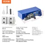 VEVOR elektrisk hydraulisk armeringskniv, 1000 W bærbar armeringskniv, skærer op til 5/8 tomme (4-16 mm) 5 armeringsjern inden