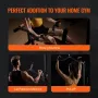 LAT Pulldown Attachment, Cable Machine Rowing V-bar Attachment, Tricep Pull Down Bar, Back Strength Training Rubber Coated Handl