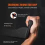LAT Pulldown Attachment, Cable Machine Rowing V-bar Attachment, Tricep Pull Down Bar, Back Strength Training Rubber Coated Handl