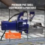VEVOR elektrisk hydraulisk armeringskniv, 1700 W bærbar armeringskniv, skærer op til 1 tomme 8 (5-25 mm) armeringsjern inden