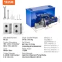 elektrisk hydraulisk armeringskniv, 1700 W bærbar