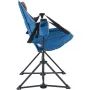 Reclining Camping Chair, 300 lbs Load Camping Hammock Chair, Rocking Lounge Folding Chair with Cup Holder Storage Bag Headrest &