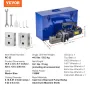 Electric Hydraulic Rebar Cutter, 1350W Portable Rebar Cutter, Cutting up to 7/8 Inch 7 (4-22mm) Rebar within 3.5 Seconds, High P