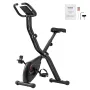 Folde-motionscykel, Foldbar Fitness Stationær Cykel, Justerbar