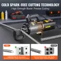 Electric Hydraulic Rebar Cutter, 2000W Portable Rebar Cutter, Cutting up to 1 Inch 8 4-25mm Rebar within 3.5 Seconds, High Power