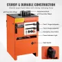 VEVOR 2-in-1 Electric Rebar Bender, 1700W Portable Hydraulic Rebar Bending Machine, 3 Bending Angle up to 1 Inch 8 (4-25mm) with