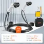 Type 2 to Type 2 EV Charging Cable, 32Amp, 7kW 5 Meters Single Phase Electric Vehicle Car Charging Cable, IP66 Waterproof w Carr