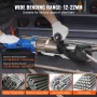 Electric Hydraulic Rebar Bender, 1500W Portable Rebar Bending Machine, Bending up to 7/8 Inch 7 (12-22mm) Rebar within 4 Seconds