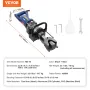 VEVOR Electric Hydraulic Rebar Bender, 1000W Portable Rebar Bending Machine, Bending up to 5/8 Inch 5 (6-16mm) Rebar within 4 Se