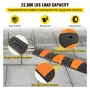 Modular Gummi Speed ​​Bump Driveway Kabelbeskytter Rampe 6FT
