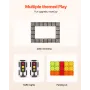 Magnetic Tiles, 56 PCS Magnetic Road Building Blocks for Kids, Magnet Building Set with Storage Bag, STEM Sensory Educational Ci