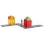 Magnetic Tiles, 56 PCS Magnetic Road Building Blocks for Kids, Magnet Building Set with Storage Bag, STEM Sensory Educational Ci