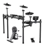 Electric Drum Set, 32 Drum Kits & 480 Sounds Electronic Drum Kit, USB MIDI Supported 8 in Quiet Mesh Snare Electric Drum Set wit