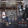 Electric Drum Set, 15 Drum Kits & 150 Sounds Electronic Drum Kit, USB MIDI Supported 8 in Quiet Mesh Snare Electric Drum Set wit