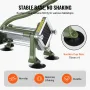 French Fry Cutter, Potato Slicer with 3/8-Inch Stainless Steel Blade, Manual Potato Cutter Chopper with Suction Cups, Great for 