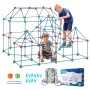 Telt Fort Building Kit til børn Stam Construction Toy Set Castle 180stk
