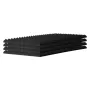 Acoustic Foam Panels, 4 Pack 48 x 24 x 2 inches, Pyramid Designed Soundproof Wall Panels,Fire-Resistant Acoustic Panels,Sound Da