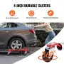 Wheel Dolly, Max Kapacitet 1500 Lbs Car Dolly, Car Jack Dolly
