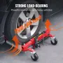 Wheel Dolly, Max Capacity 1500 Lbs Car Dolly, Car Jack Dolly Lifter with 360° Rotatable Wheels, Heavy Duty Vehicle Positioning H