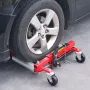 Wheel Dolly, Max Capacity 1500 Lbs Car Dolly, Car Jack Dolly Lifter with 360° Rotatable Wheels, Heavy Duty Vehicle Positioning H