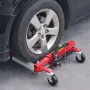 VEVOR Wheel Dolly, Max Kapacitet 1500 Lbs Car Dolly, Car Jack Dolly Lifter med 360° roterbare hjul, Heavy Duty Vehicle Positio