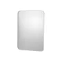 Wall Mounted Makeup Mirror, 0.15" Thick, 22" x 30" Mirror with Aluminium Alloy Frame & Explosion-Proof Film, Scratch-Resistant M