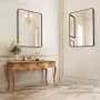 Wall Mounted Makeup Mirror, 0.15" Thick, 36" x 36" Mirror with Aluminium Alloy Frame & Explosion-Proof Film, Scratch-Resistant M