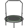 VEVOR Foldable Mini Trampoline, 40 Inch Fitness Rebounder, Max Load 330lbs Exercise Trampoline, Stable & Quiet Trampoline with 4
